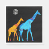 Giraffe Paper Napkin Servet (Voorkant)