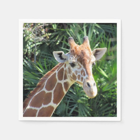 Giraffe Paper Napkins Servet (Voorkant)