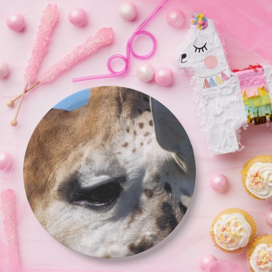 GIRAFFE PAPIEREN BORDJE (Feest)