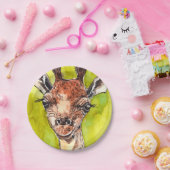 Giraffe Papieren Bordje (Feest)