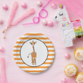 Giraffe Papieren Bordje (Feest)
