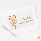 Giraffe Party Favor Label Stickers (Envelop)