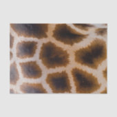 Giraffe patches gepotte Sjabloon huidstructuur Tissuepapier (Voorkant)