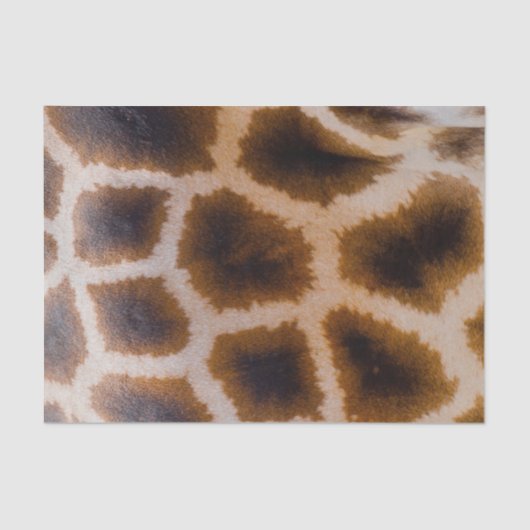 Giraffe patches gepotte Sjabloon huidstructuur Tissuepapier (Voorkant)