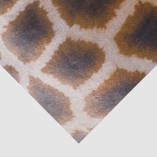 Giraffe patches gepotte Sjabloon huidstructuur Tissuepapier (Detail)