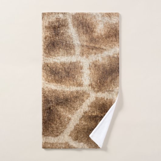 Giraffe patroon bad handdoek (Handdoek)