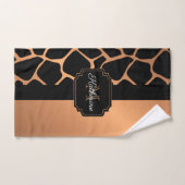 Giraffe Patroon Bad Handdoek (Handdoek)