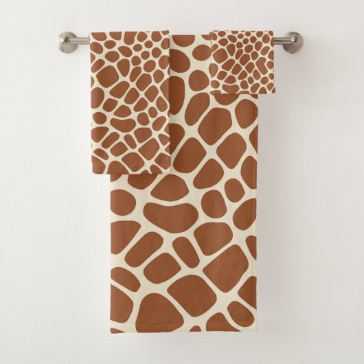 Giraffe Patroon Bad Handdoek (Insitu)