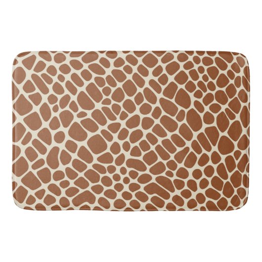Giraffe Patroon Badmat (Voorkant)