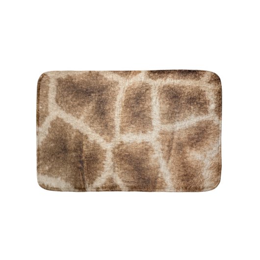Giraffe patroon badmat (Voorkant)