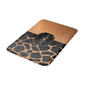 Giraffe Patroon Badmat (Gekanteld)