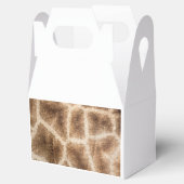 Giraffe patroon bedankdoosjes (Geopend)