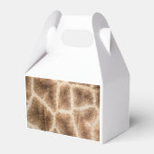 Giraffe patroon bedankdoosjes (Voorkant Zijde)