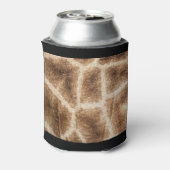 Giraffe patroon blikjeskoeler (Blikje Achterkant)