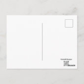 Giraffe (patroon) - Briefkaart (Achterkant)