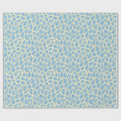 Giraffe Patroon Cadeaupapier (Vlak)