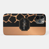 Giraffe Patroon Case-Mate iPhone Case (Achterkant (horizontaal))