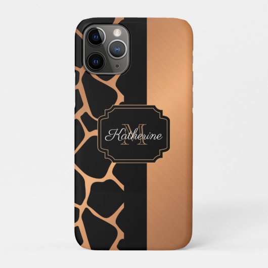 Giraffe Patroon Case-Mate iPhone Case (Achterkant)