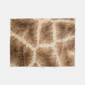 Giraffe patroon fleece deken (Voorkant (Horizontaal))