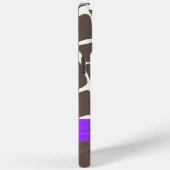 Giraffe Patroon Gedrukt lint en rohineston Case-Mate iPhone Case (Achterkant / Rechts)