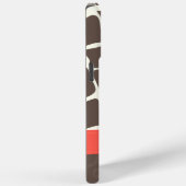 Giraffe Patroon Gedrukt lint en rohineston Case-Mate iPhone Case (Achterkant / Rechts)