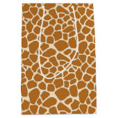 Giraffe Patroon Gift Bag Medium Cadeauzakje (Voorkant)