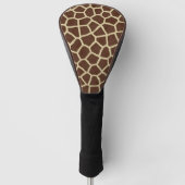 Giraffe Patroon Golfheadcover (Voorkant)