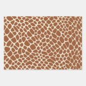 Giraffe Patroon Inpakpapier Vel (Voorkant 3)