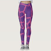 Giraffe Patroon Leggings (Voorkant)
