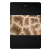 Giraffe patroon mini klembord (Achterkant)