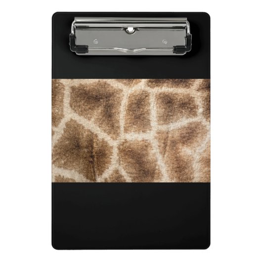 Giraffe patroon mini klembord (Voorkant)
