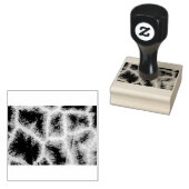Giraffe patroon rubberstempel (Gestempeld)