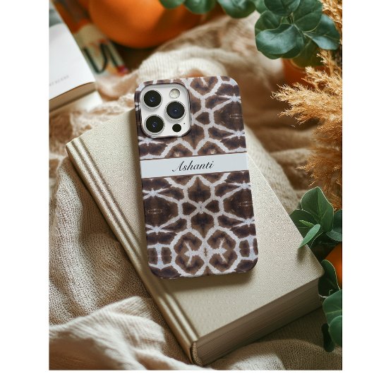Giraffe patroon safari stijl aanpasbaar Case-Mate iPhone case
