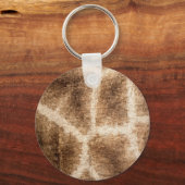 Giraffe patroon sleutelhanger (Voorkant)