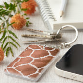 Giraffe patroon sleutelhanger (Voorkant Rechts)