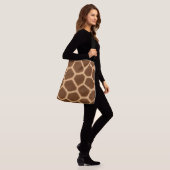 Giraffe Patroon Stijlvolle Dagelijkse Draagtas (Op model)