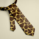 Giraffe Patroon Stropdas<br><div class="desc">Giraffe Print Aangepast stropdas</div>