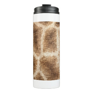 Giraffe patroon thermosbeker