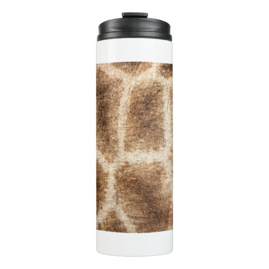 Giraffe patroon thermosbeker (Voorkant)
