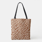 Giraffe Patroon Tote Bag (Achterkant)