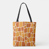 Giraffe Patroon Tote Bag (Achterkant)