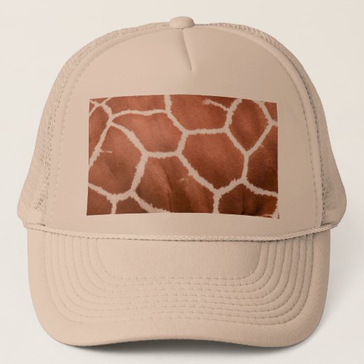 Giraffe patroon trucker pet (Voorkant)