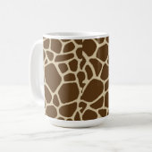 Giraffe Patroonkoffie Mok (Voorkant links)