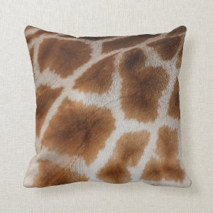 Giraffe patroonkussen kussen