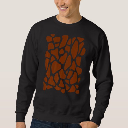 Giraffe Pattern Africa African Animal Giraffes Trui (Voorkant)