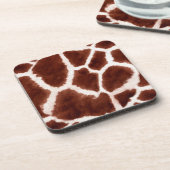 Giraffe Pattern Animal Print Drankjes Onderzetter (Linkerzijde)