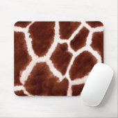 Giraffe Pattern Animal Print Muismat (Met muis)