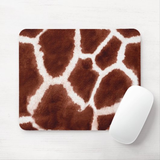 Giraffe Pattern Animal Print Muismat (Met muis)
