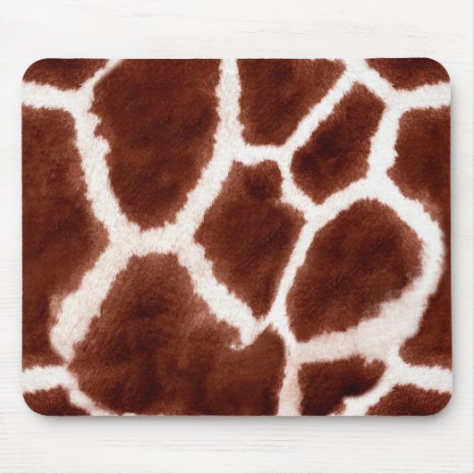 Giraffe Pattern Animal Print Muismat (Voorkant)