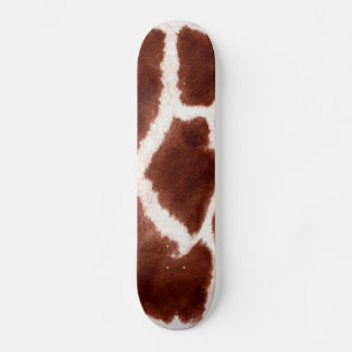 Giraffe Pattern Animal Print Persoonlijk Skateboard